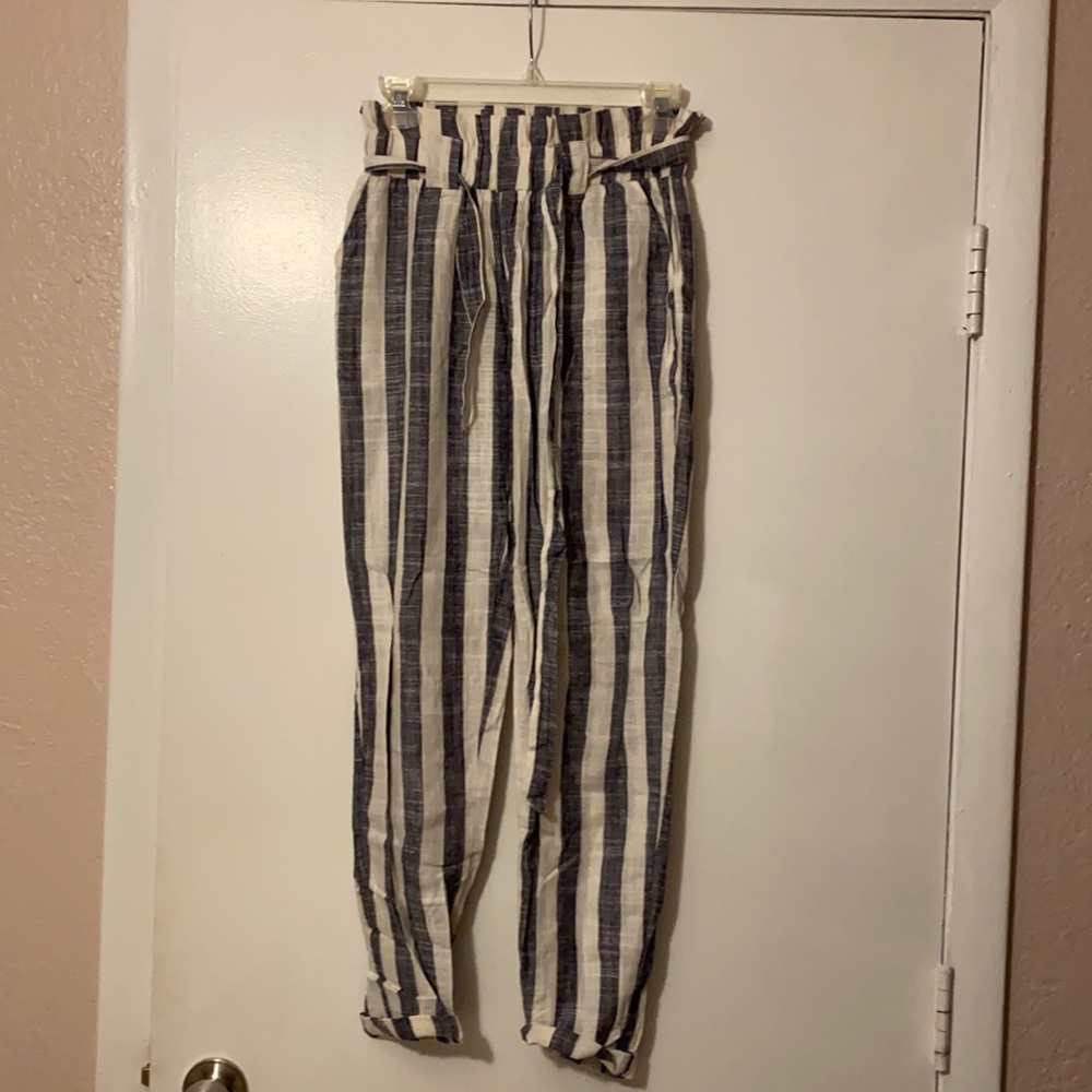 Linen long pants